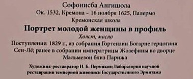 084-Портрет молодои женщины в профиль